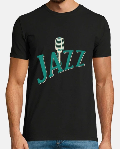 Tee-shirt jazz, big band, années 50, Be-bop, swing