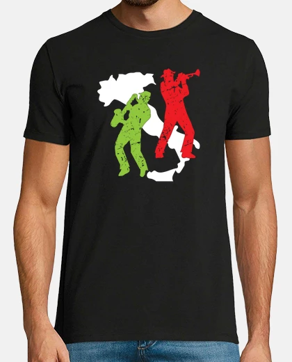 Tee-shirt jazz italien