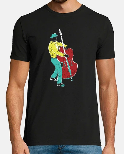 T-shirt Jazz Musician Paint Style