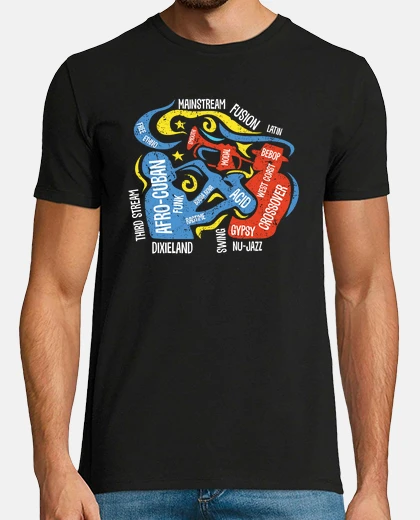 T-shirt Jazz Musicians and Jazz Styles