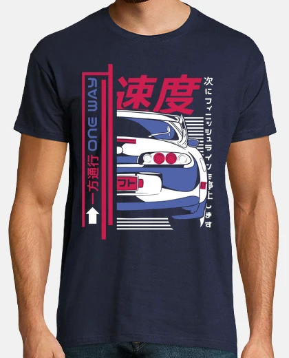 Camiseta JDM Tuning Coches Drifting Kanji Drift Japón Manga Anime
