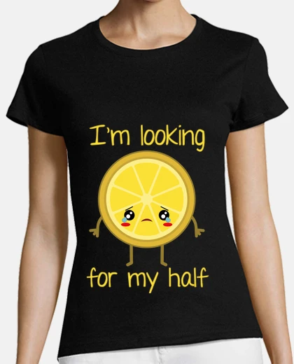 Tee-shirt je cherche ma moitié c