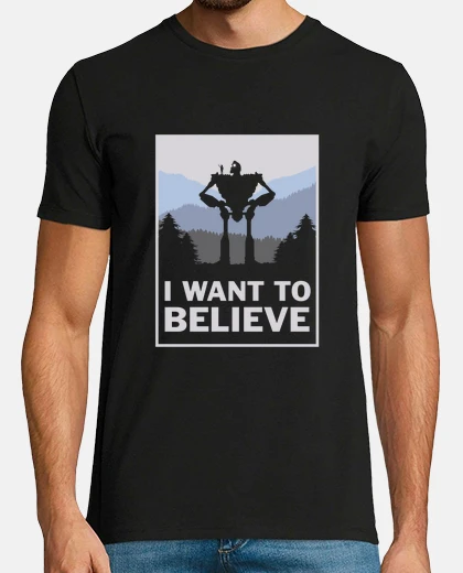 Tee-shirt je crois aux géants