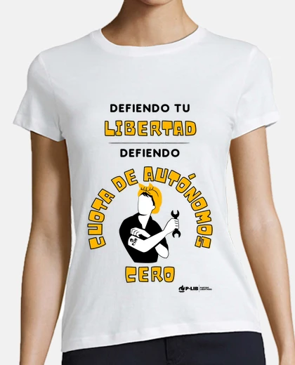 Tee-shirt je défends la liberté politique autonome - t-shirt m