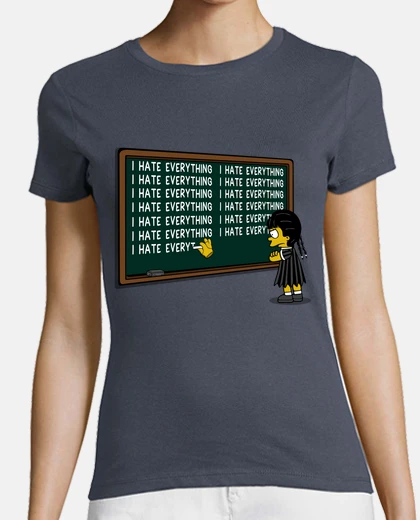 Tee-shirt je déteste tout