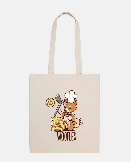 Sac je fais des woofles - sac fourre-tout