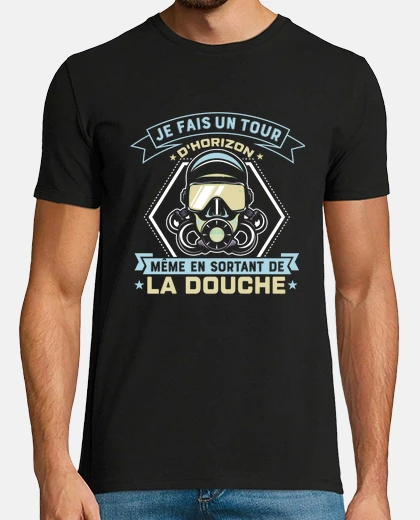 Tee-shirt Je fais toujours un tour d horizon