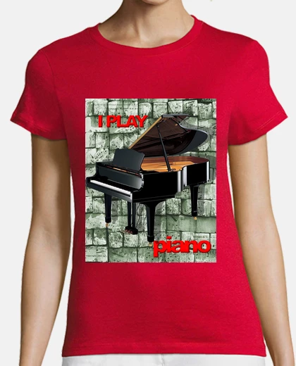 Tee-shirt je joue du piano 2