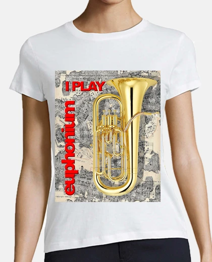 Tee-shirt je joue euphonium