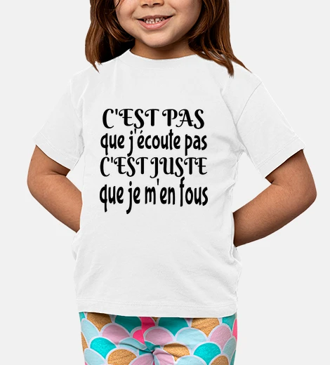Vêtements je m en fous