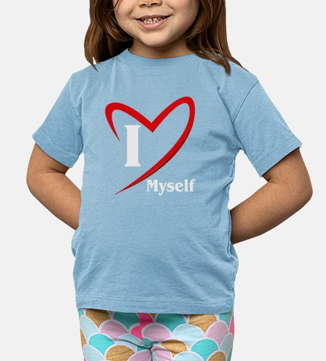 Abbigliamento je m'aime texte clair (8001 dessin