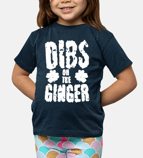 Vêtements je me concentre sur le gingembre drôle