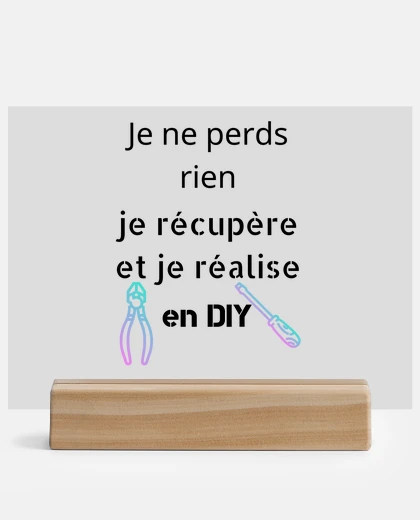 Metacrilato Je ne perds rien je récupère et je réal