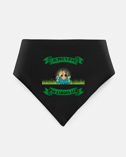 Mascotas Je ne peux pas jai jardinage