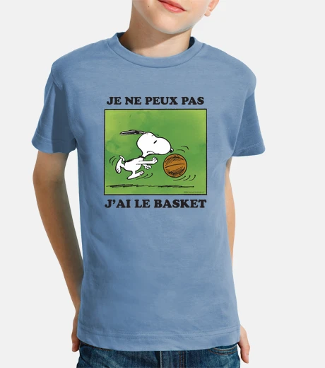 Vêtements je ne peux pas jai le basket