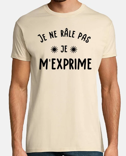 Tee-shirt Je ne rale pas