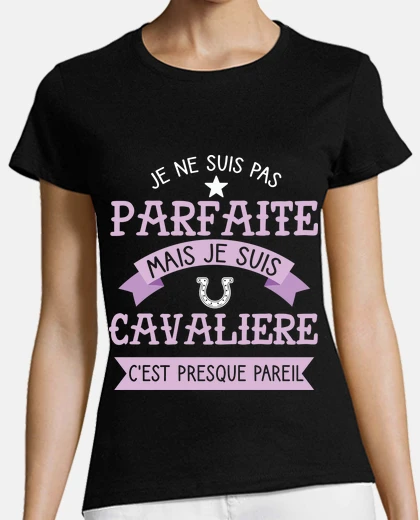 Tee-shirt Je ne suis pas parfaite mais je suis ca