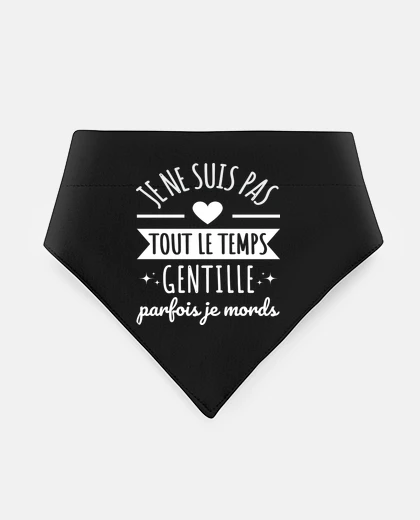 Mascotas Je ne suis pas tout le temps gentille humour