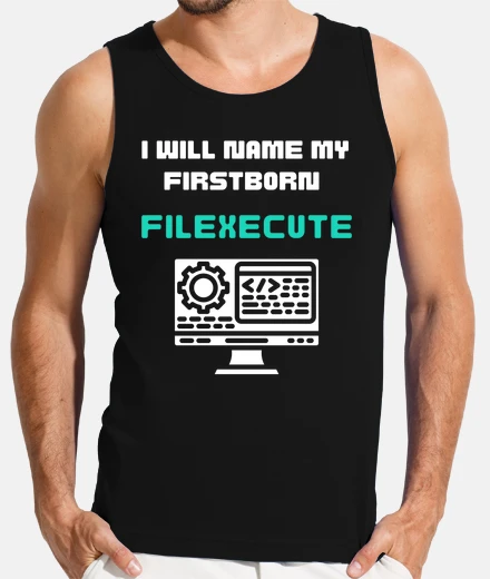 Tee-shirt je nommerai mon premier-né fileexecute