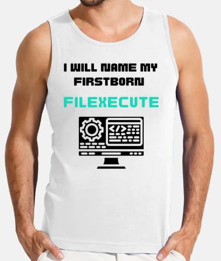 Tee-shirt je nommerai mon premier-né fileexecute