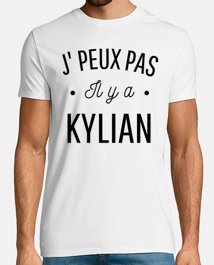 Tee-shirt je peux pas il y a kylian France foot supporter de l équipe de France