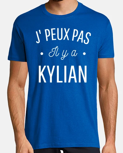 Tee-shirt je peux pas il y a kylian France foot supporter de l équipe de France