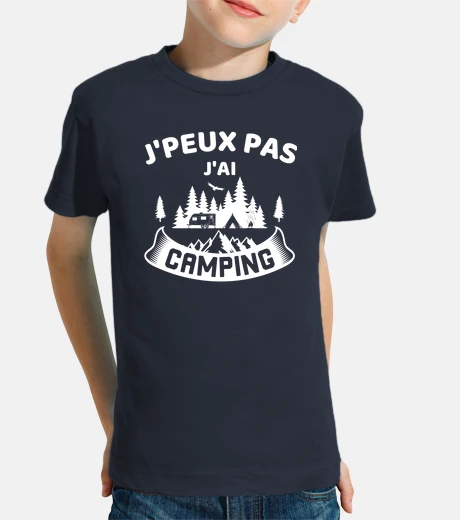 Vêtements Je peux pas j ai camping humour vacance