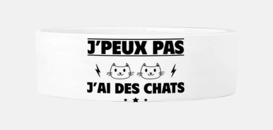 Mascotas Je peux pas j ai des chats