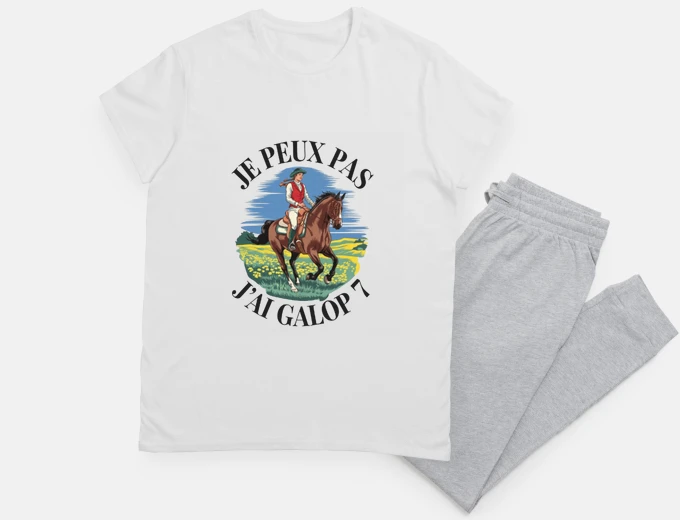 Pyjama je peux pas jai galop 7