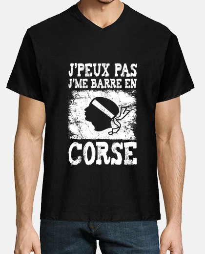 Tee-shirt Je peux pas je me barre en Corse