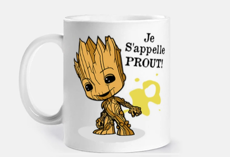 Mug Je s appelle PROUT