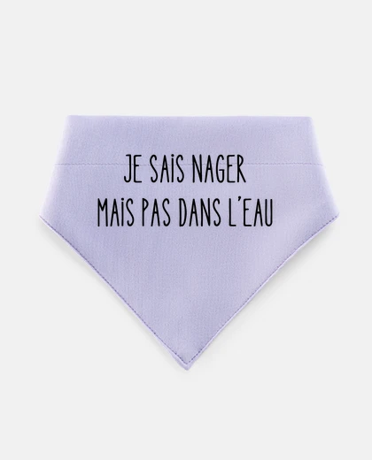 Mascotas je sais nager mais pas dans l eau