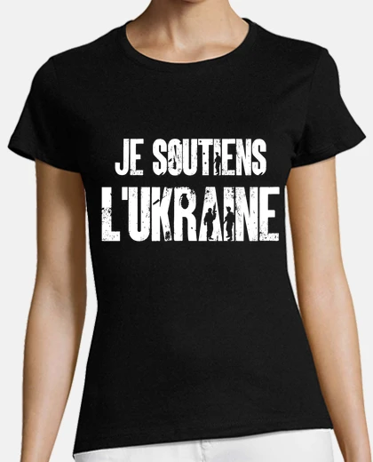 Tee-shirt JE SOUTIENS L UKRAINE