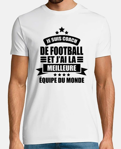 Tee-shirt je suis coach de football