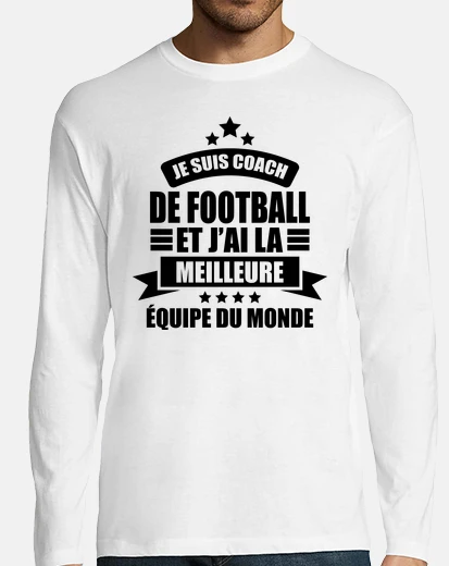 Tee-shirt je suis coach de football