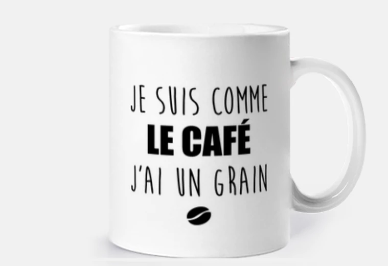 Mug Je suis comme le café