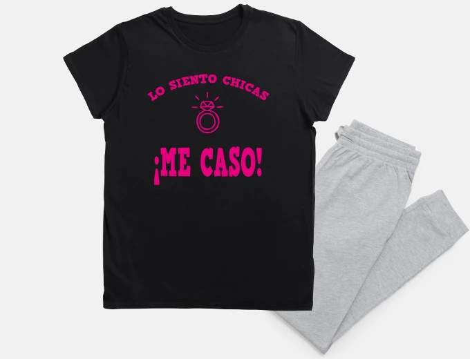 Pyjama Je suis désolé les filles je me marie