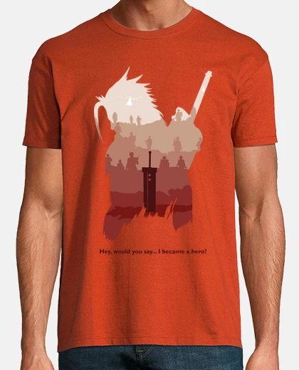 Tee-shirt je suis devenu un héro