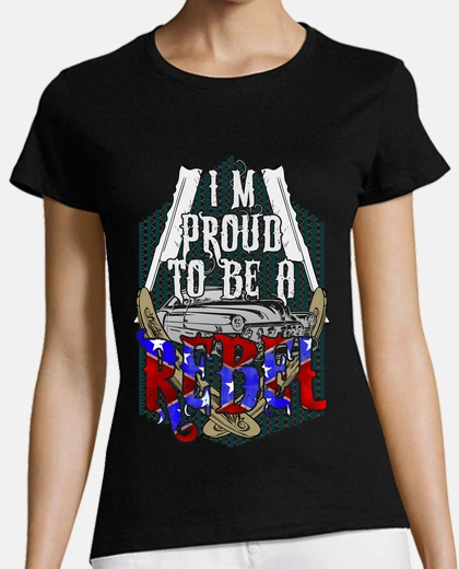 Tee-shirt Je suis fier d'&ecirc;tre rebelle