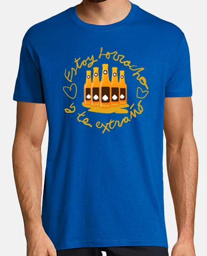 Tee-shirt je suis ivre et tu me manques