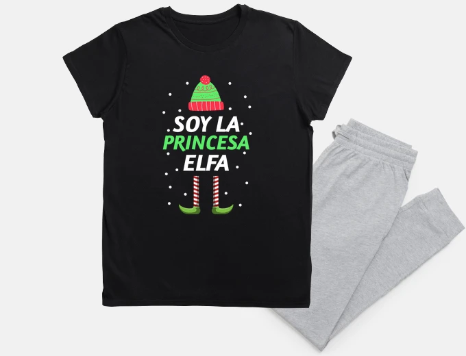 Pyjama Je suis la princesse elfe
