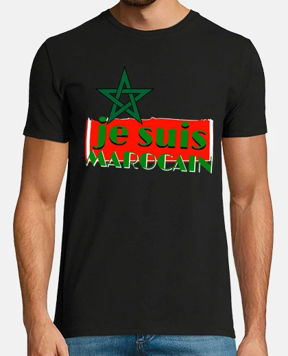 Tee-shirt je suis marocain