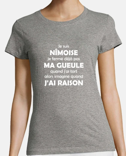 Tee-shirt Je suis Nîmoise