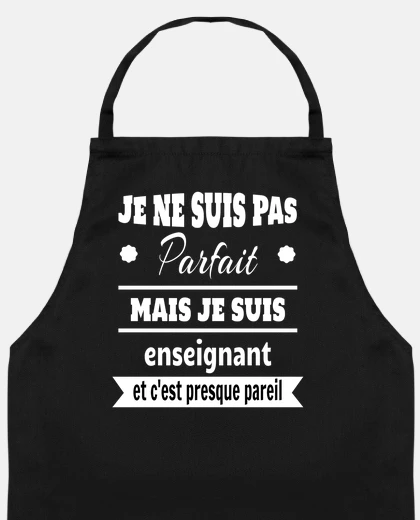 je suis pas parfait enseignant prof
