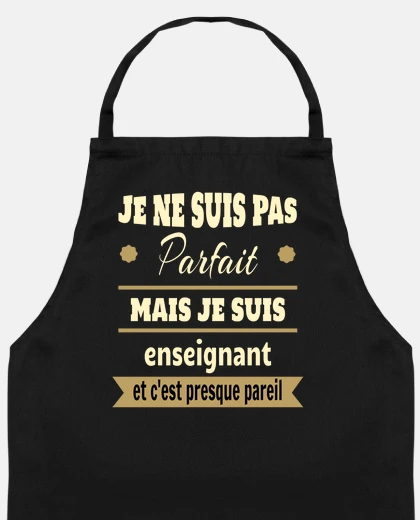 je suis pas parfait enseignant prof