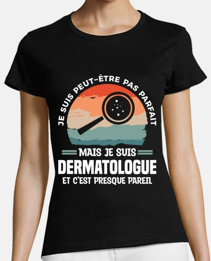 Tee-shirt Je Suis Peut Etre Pas Parfait Mais Je