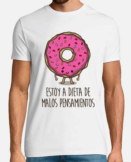 Tee-shirt je suis sur un régime alimentaire de mauvaises pensées