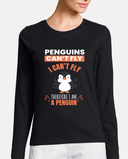 Tee-shirt je suis un pingouin pingouin oiseau des
