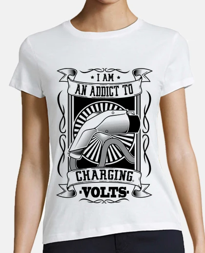 Tee-shirt je suis un toxicomane à charger des vol