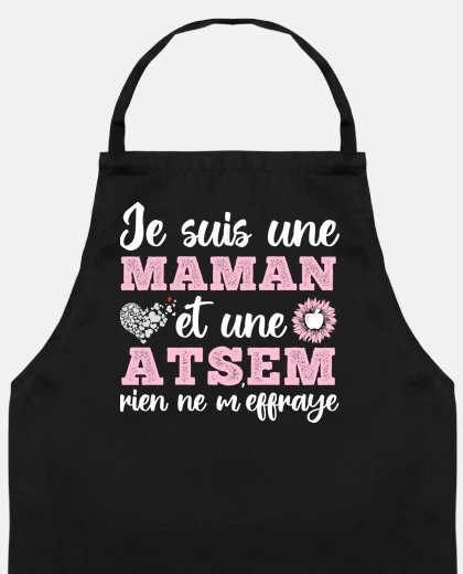 Je suis une maman atsem humour cadeau